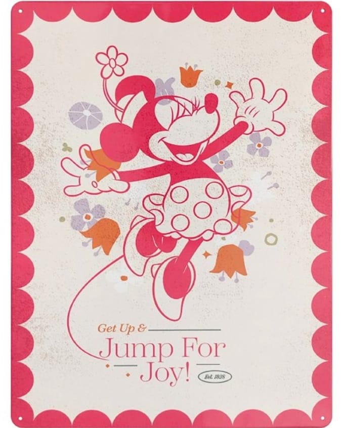 Disney Home Wandbord - Mickey And Friends Minnie Mouse