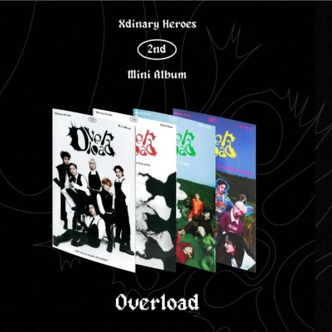 XDINARY HEROES OVERLOAD album 2ème mini-album, aléatoire 1 Random