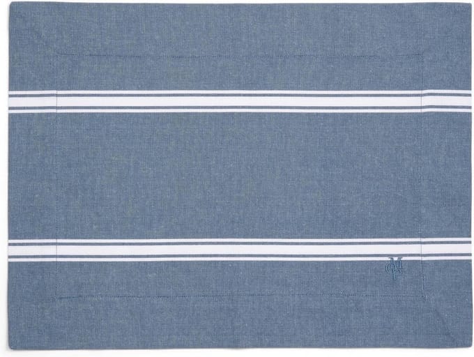 MARC O'POLO Lovon Placemat Smoke blue - 33x45cm