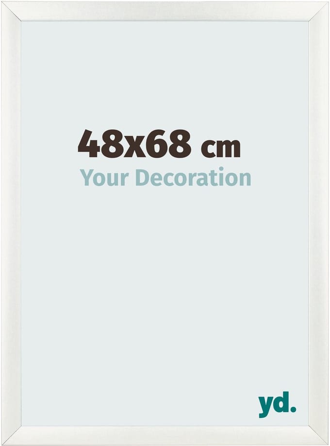 Your Decoration - Fotolijst 48x68 cm - MDF - Wit Geveegd - Pisa