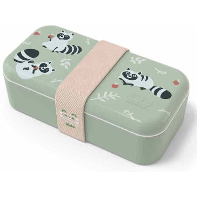 Monbento lunchbox foodie raccoon
