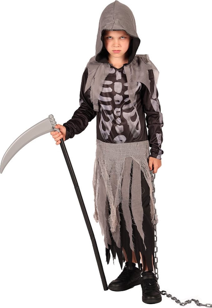 Halloween Kostuum - Black Monk - Jongens