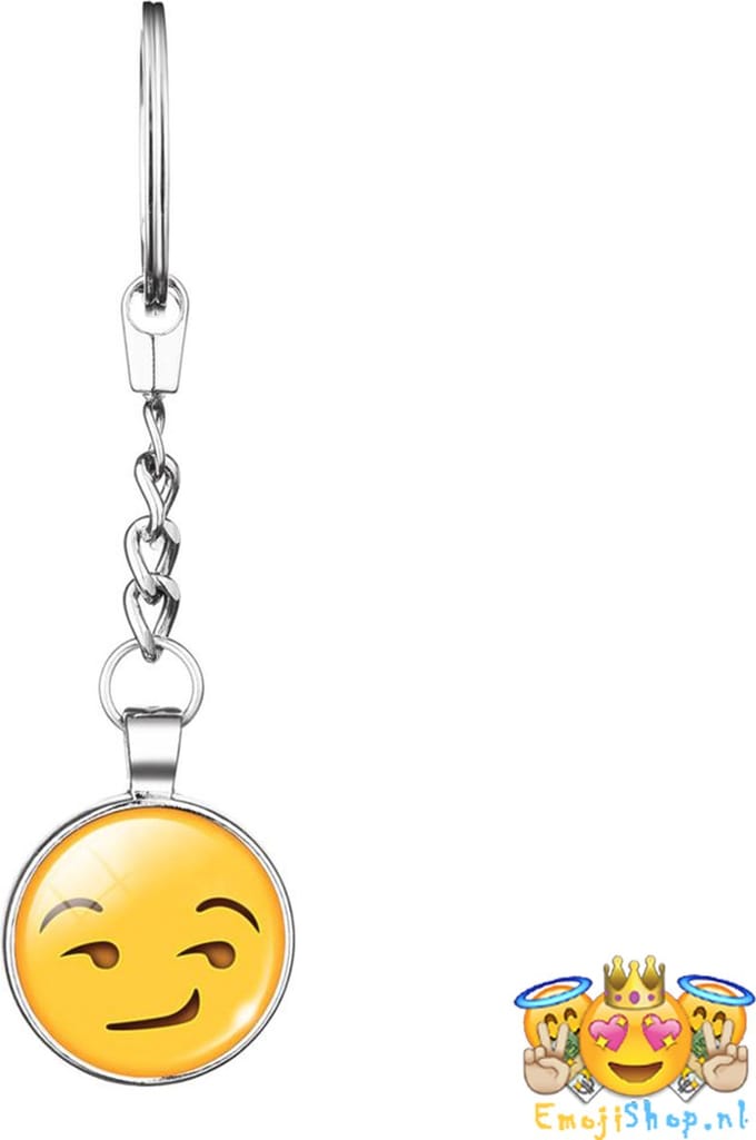 Flirt Emoji Sleutelhanger - Bekend van Whatsapp - Gratis verzending
