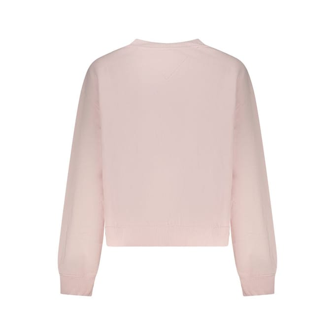 Tommy Hilfiger Roze Katoenen Dames Sweater