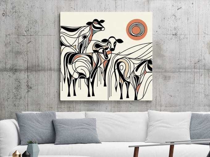 Kunstprint | Wanddecoratie | Forex | 80 × 80 cm