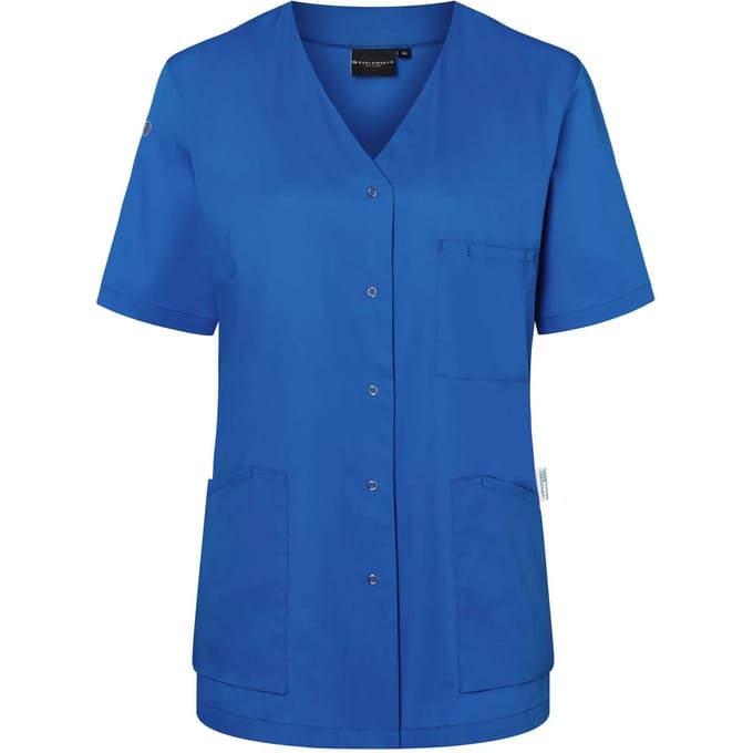 Karlowsky Dames/Dames Essential Werkoverall met korte mouwen (Koningsblauw)