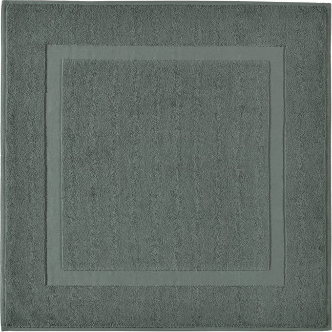 Casilin Una WC-mat - 60 x 60 cm - Katoen - Eucalyptusgroen