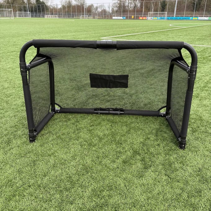 Inklapbaar voetbaldoel 120x80 cm Pro - Opvouwbaar Aluminium Voetbal Doel