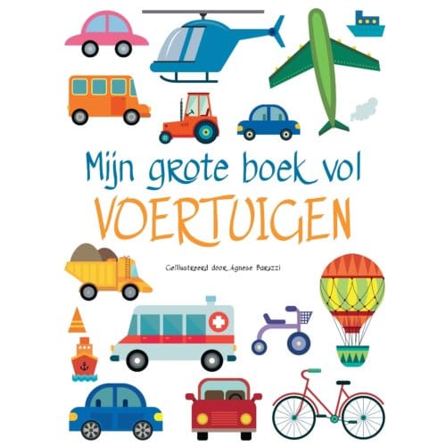 Mijn grote boek vol voertuigen Kartonboekjes