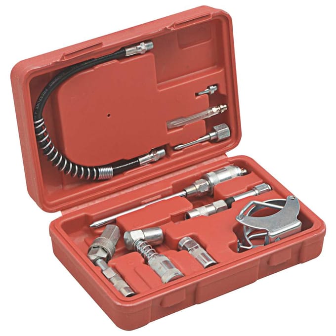 Ensemble d'accessoires pour pistolet à graisse 11 pièces
