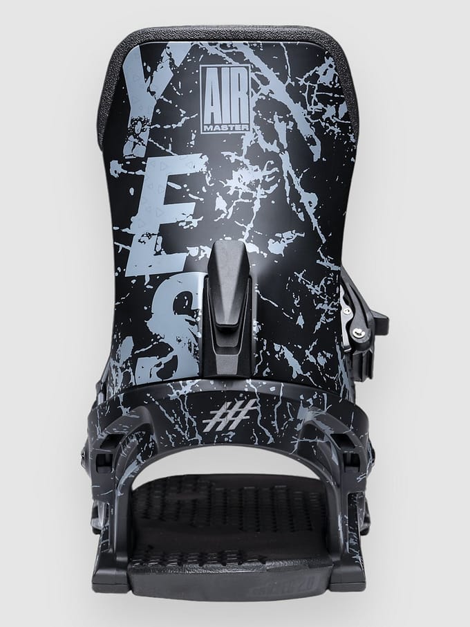 YES Airmaster 2027 Snowboard Bindingen zwart