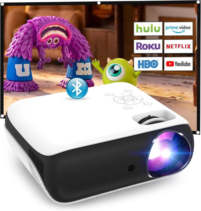 Draagbare Mini Beamer Home Cinema met Hoge Resolutie