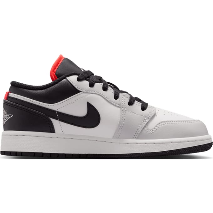Jordan AJ1 Low Kindersneakers - Zwart - Maat 38.5 - Leer