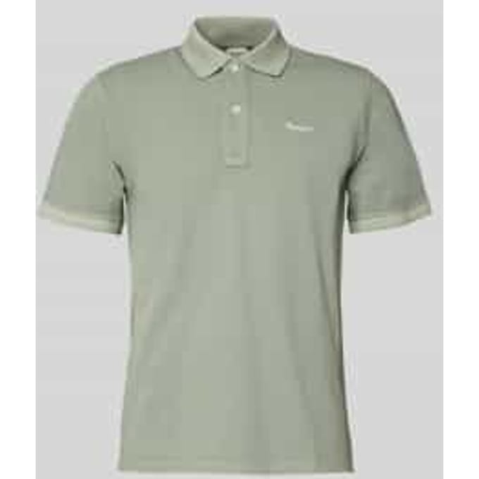 regular fit poloshirt van puur katoen model 'OSCAR'