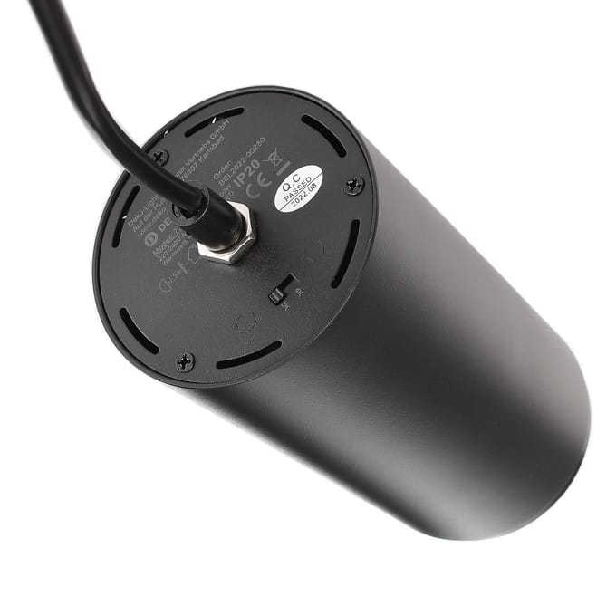 Deko Light Lucea 15 707127 Hanglamp LED vast ingebouwd 15 W LED Energielabel: F (A - G) Diepzwart (RAL 9005)