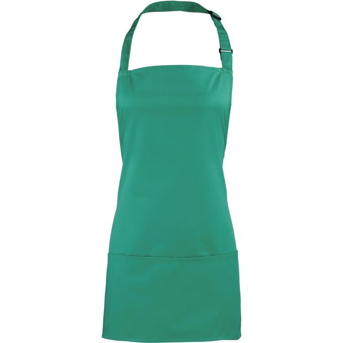 Premier Kleuren 2-in-1 schort / werkkleding (Pack of 2) (Smaragd)