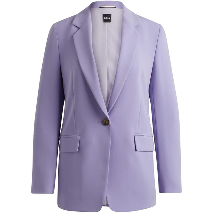 Boss Dames/Dames Jocaluah Normaal Blazer (Amethist Paars)