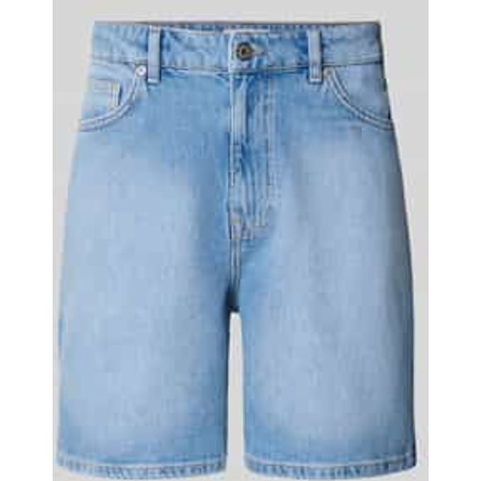 loose fit korte jeans van mix van katoen en lyocell model 'ALEX'
