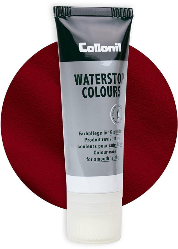 Collonil Waterstop | Lederverzorging | Extra glans | Kleur: Opera | Inhoud: 75ml