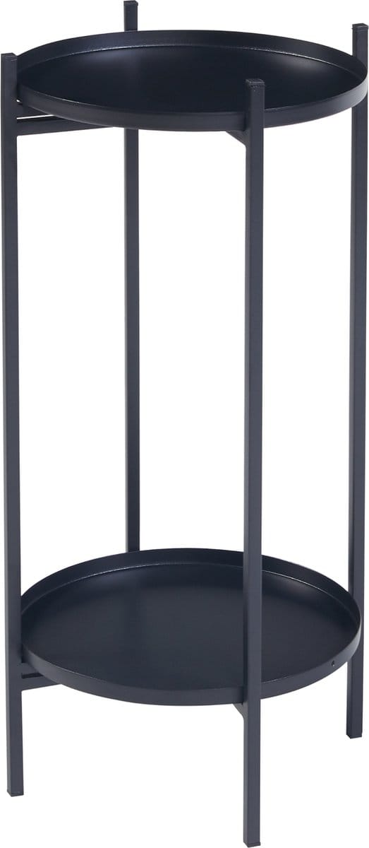 Plantenstandaard Tuusula 54x25 cm zwart