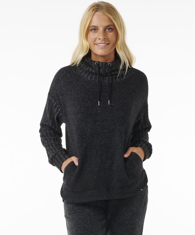 Cosy Hood - Black Marle