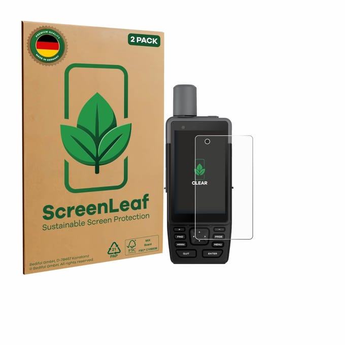 2 Stuks Screenprotector voor Garmin GPSMAP H1 - Hoogwaardige Beschermfolie transparant