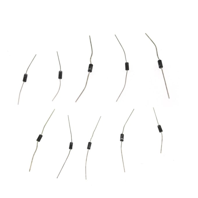 200PCS Diode Assortiment Kit 10 Waarden Gelijkrichter/Schottky Diode 1N4001-1N4007-1N5819 Diverse Set 200PCS