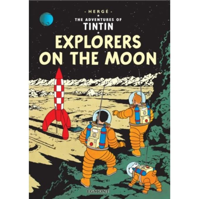 Explorers On The Moon - The Adventures Of Tintin - Herge