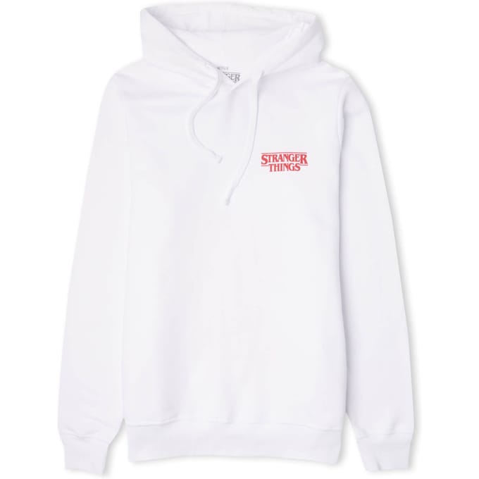 Stranger Things Americana Unisex Hoodie - White - XL