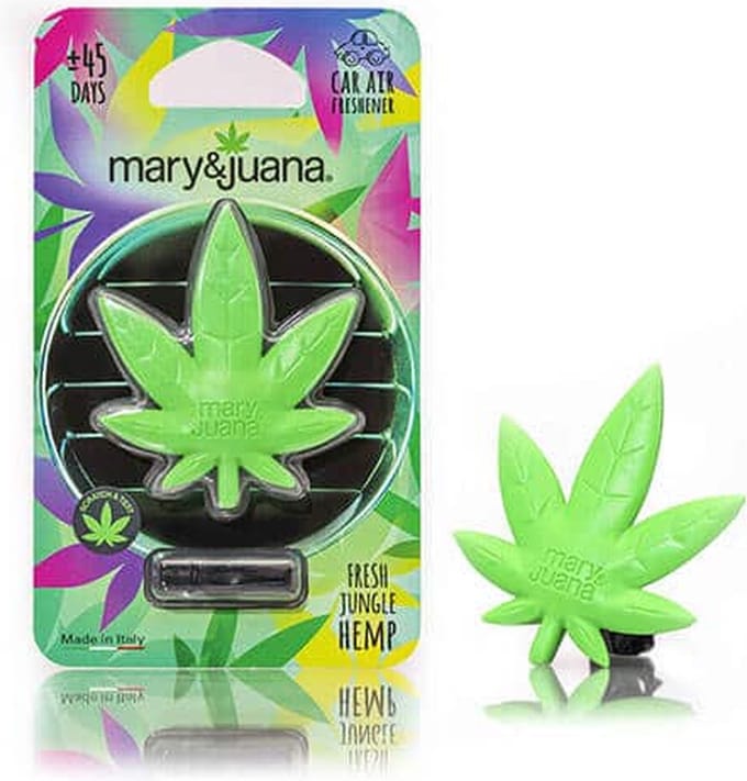 Mary & Juana  – Fresh Jungle Hemp – Ventclip Green