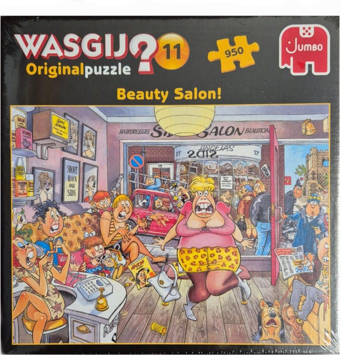 Jumbo Puzzel - Wasgij 11 - Beauty Salon - 950 stukjes