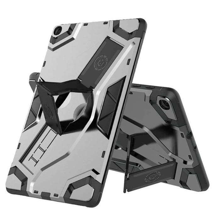 Ntech Escort Armor Hoesje Hoesje Geschikt Voor Samsung Galaxy Tab A 10.1 (2019 - Space Gray
