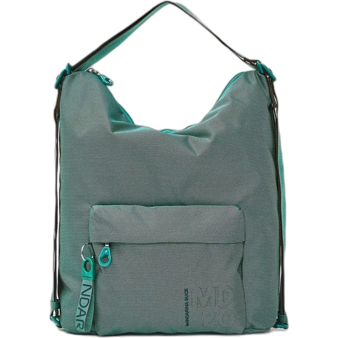 MANDARINA DUCK rugzak MD20 Hobo / Backpack Emerald donkergroen