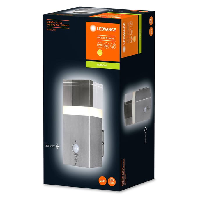 Ledvance Endura Style Crystal LED wandlamp sensor