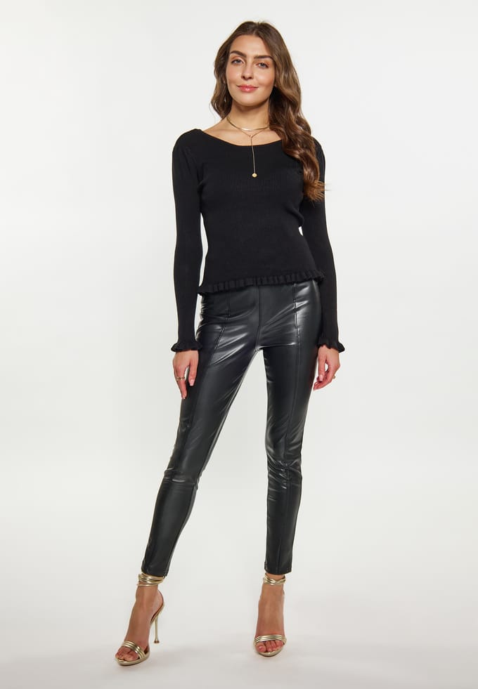 Faina Jumper Dames zwart
