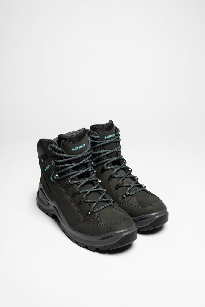 Lowa -Dames - grijs donker - wandelschoenen - maat 37.5