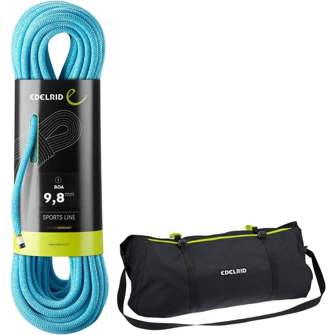 Klimtouw Edelrid Boa mit Seilsack Liner