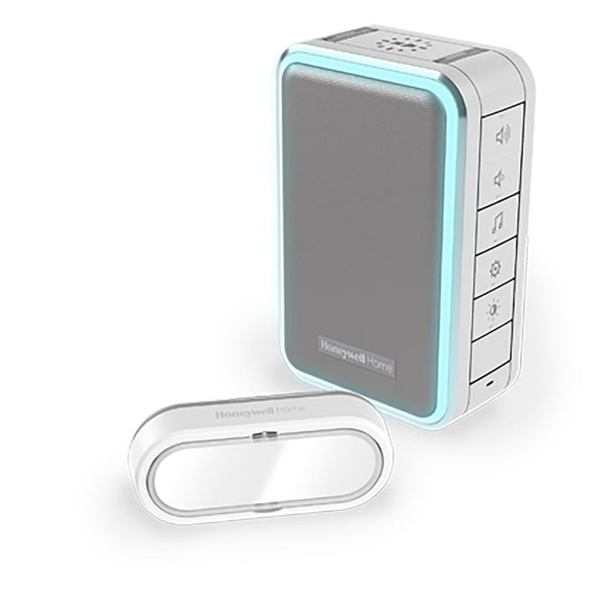 Honeywell draadloze deurbelkit met halo lichtgrijs - DC315SGL