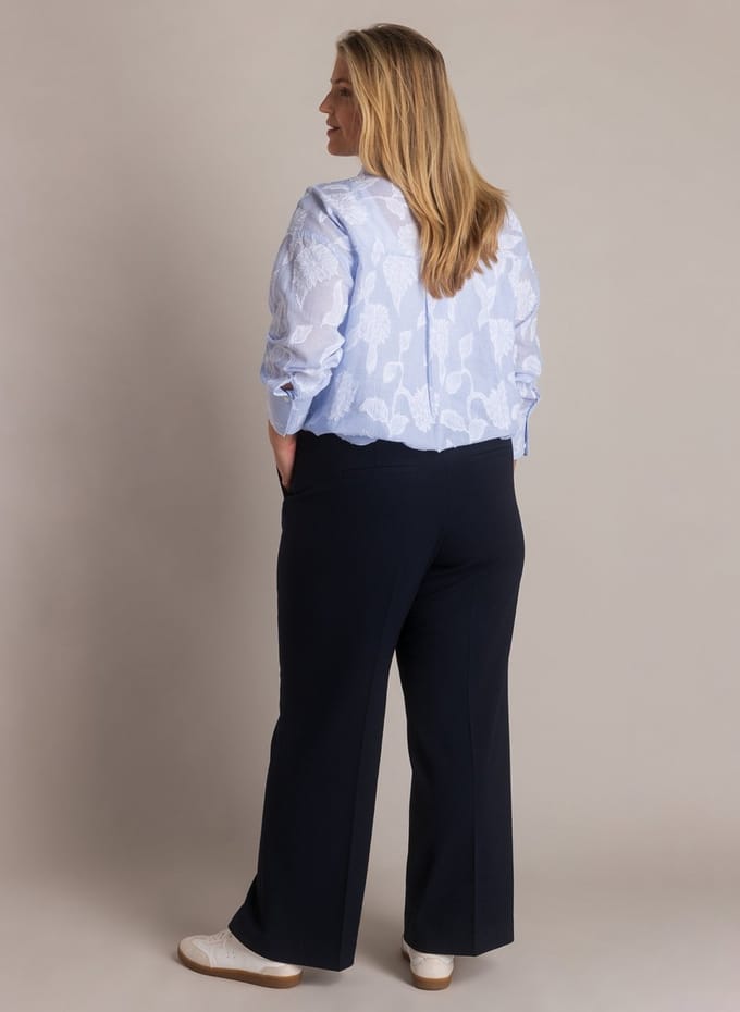 YEST CURVE Jara Bottoms - Navy - maat X-0(44)