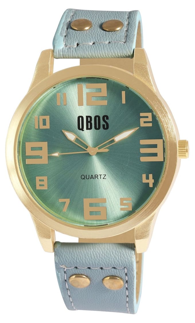 QBOS QBOS Unisex horloge Mineralglas