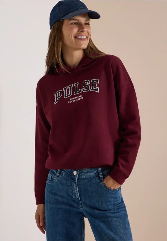 Sweatshirt met capuchon en Artwork