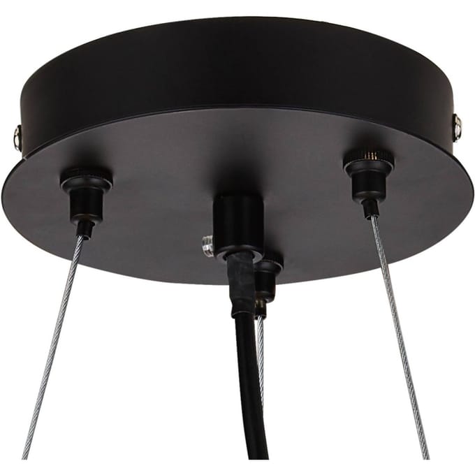 Searchlight Hanglamp Fringe, rond