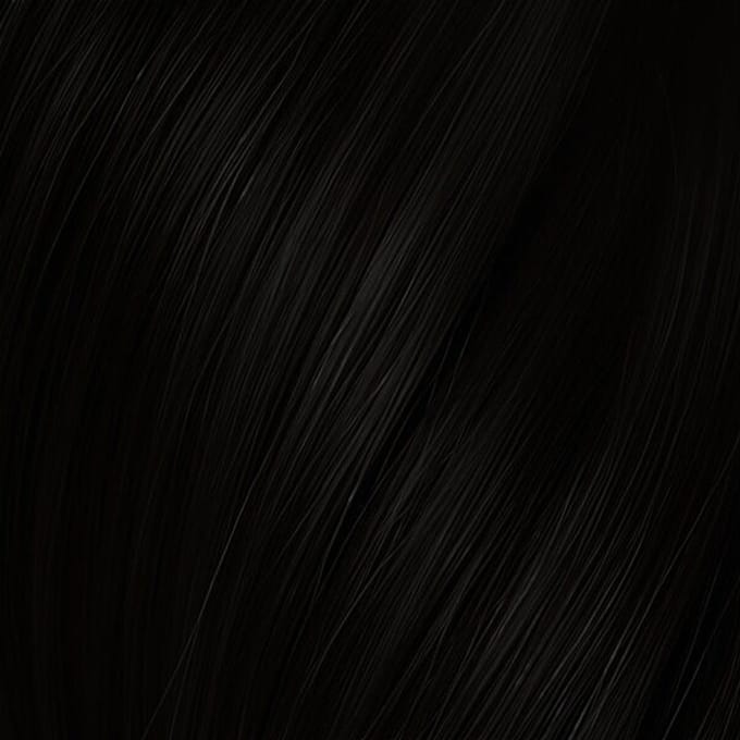 Seiseta Keratin Fusion 1B Zwart 55-60cm