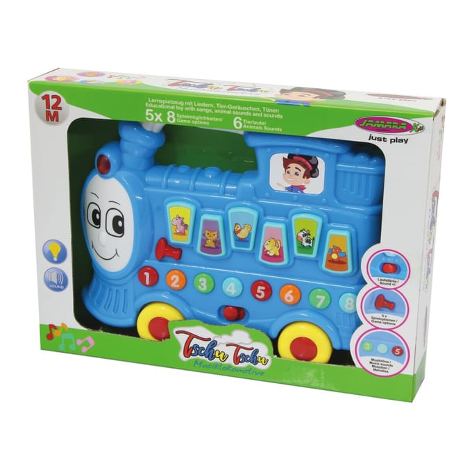 Jamara Muzieklocomotief tschu tschu blauw
