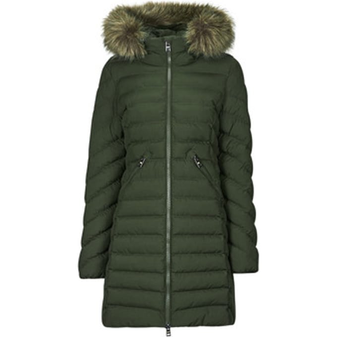 Donsjas Superdry FUJI HOODED MID FAUSSE FOURRURE