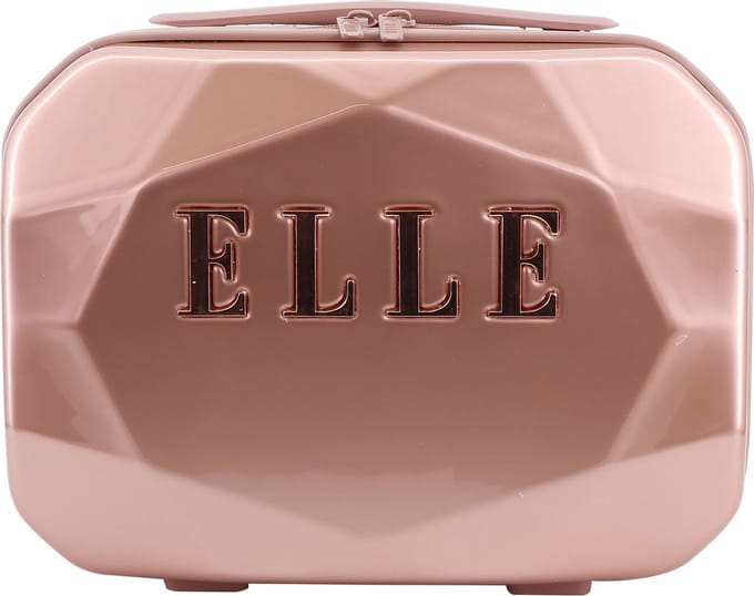 ELLE Diamond Beautycase 27L ABS/PC Roségoud - Roségoud