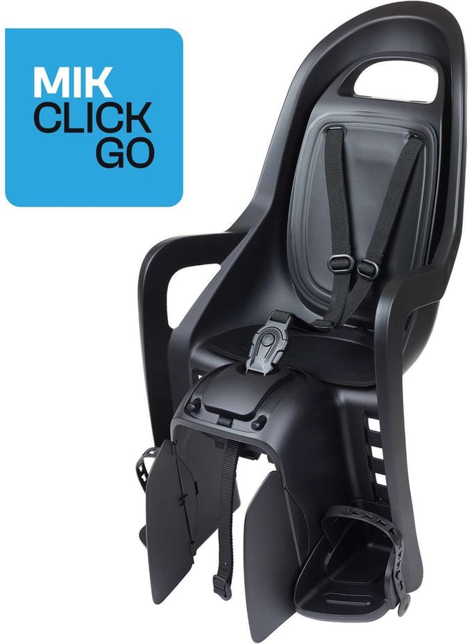 Polisport achterzitje Groovy black series drager MIK-HD