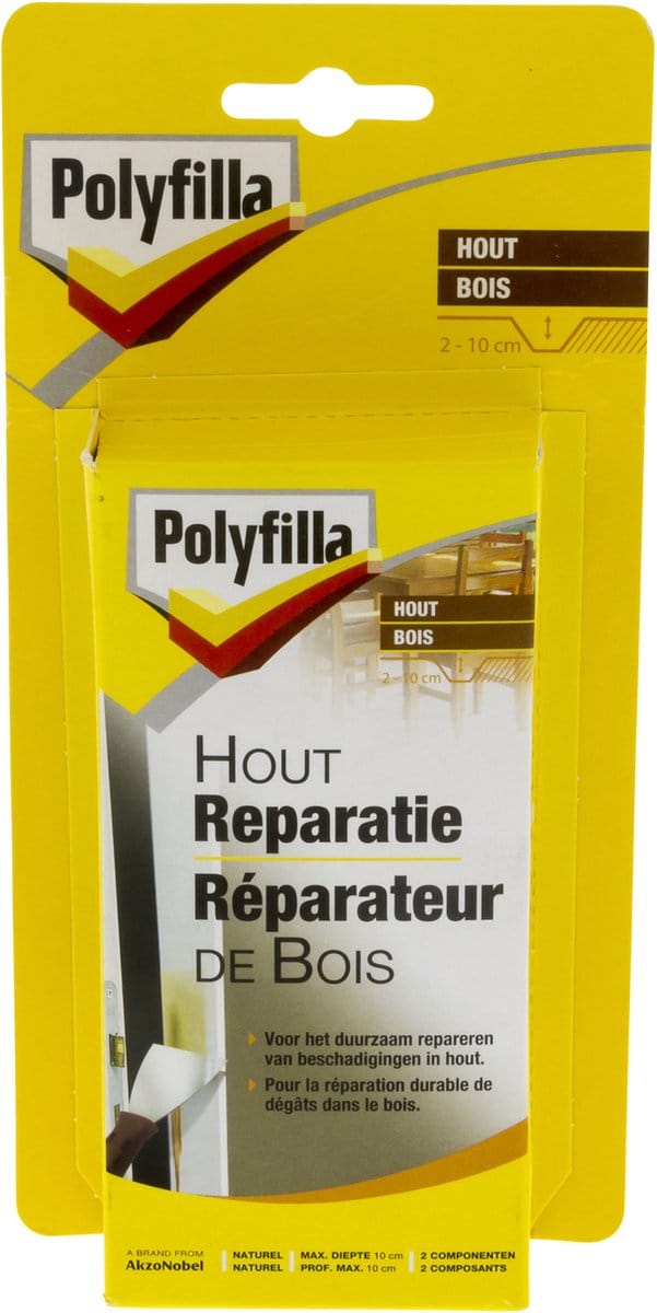 Polyfilla - Houtreparatie - Naturel - 150 G