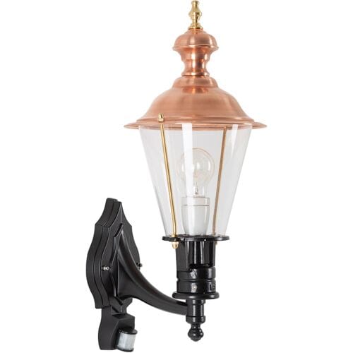 KS Verlichting wandlamp - Wigan - Sensor - E27 - Koper - Groen