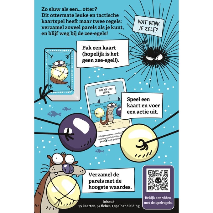 Spel - Kaartspel - Otters - 8+